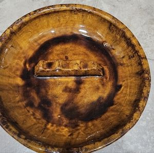 Ceramic glazed cigar ashtray